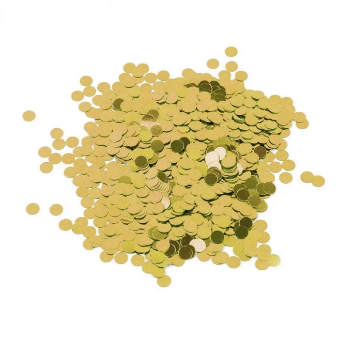 Metalik Latex Balon Konfetisi Gold 20 Gr