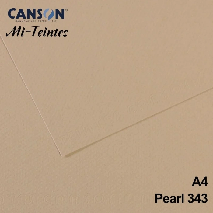 Mi-Teintes 160gr A4 343 Trianon Grey 3lü