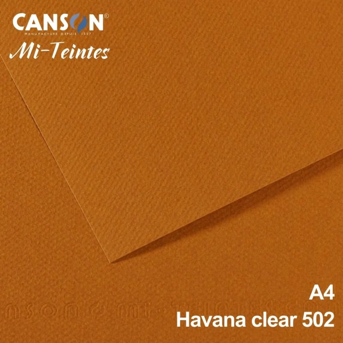 Mi-Teintes 160gr A4 502 Light Havana 3lü