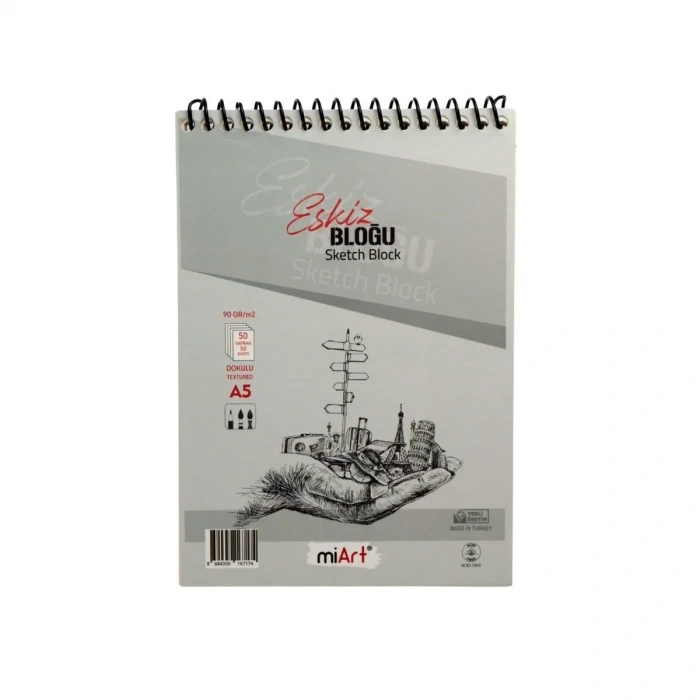 miArt Eskiz Defteri A5 90gr 50yp
