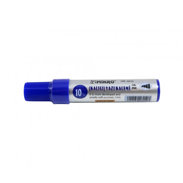 MİKRO 6010 MAVİ 10 mm JUMBO MARKER
