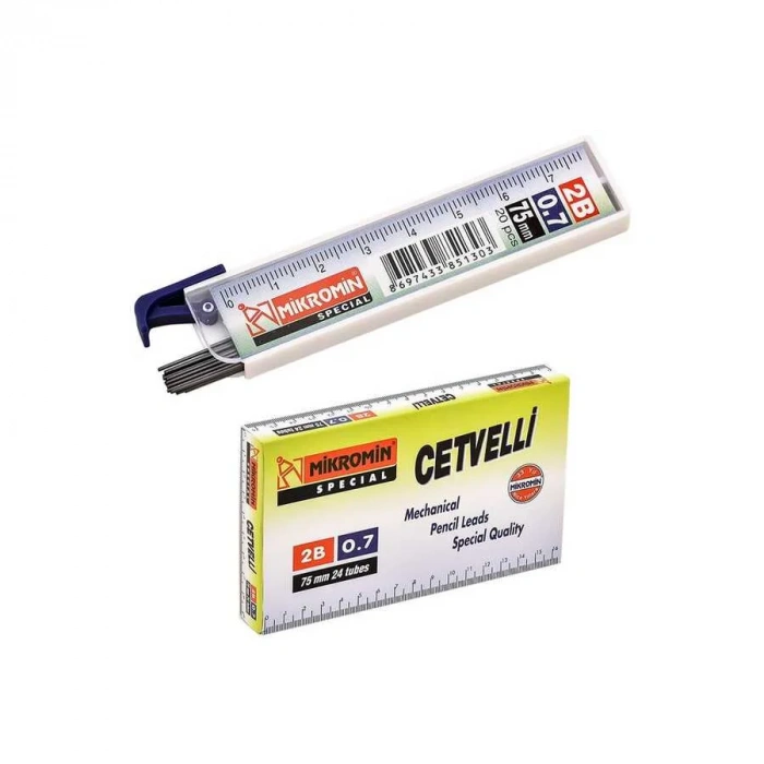 Mikro Kurşun Kalem Ucu 75 mm 0.7 mm