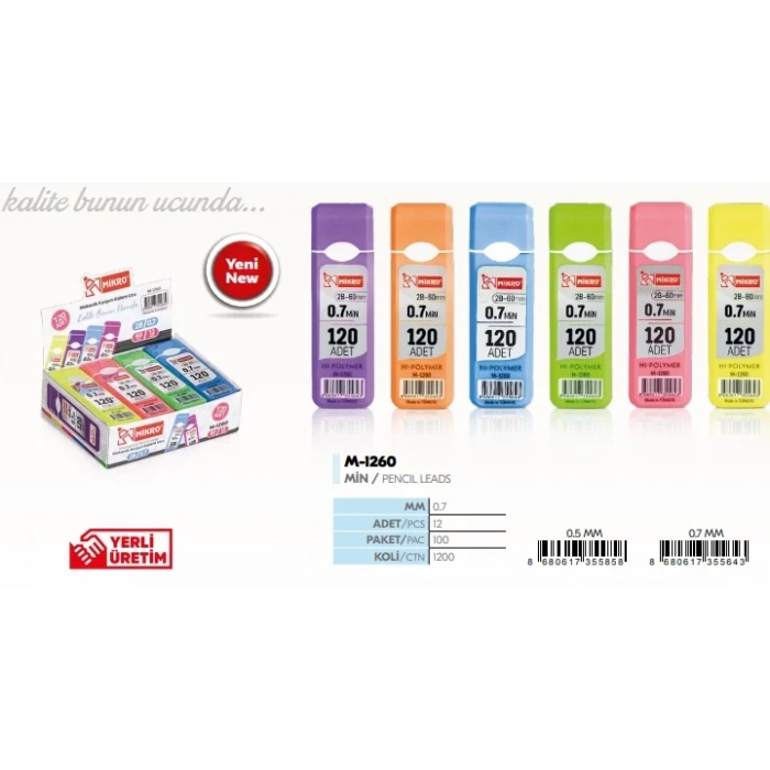 Mikro M-1260 Min 60 Mm 07 (120 Li) 126007