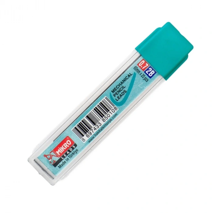 Mikro M-600 Kurşun Kalem Ucu 0.7mm 2B 60mm 20li