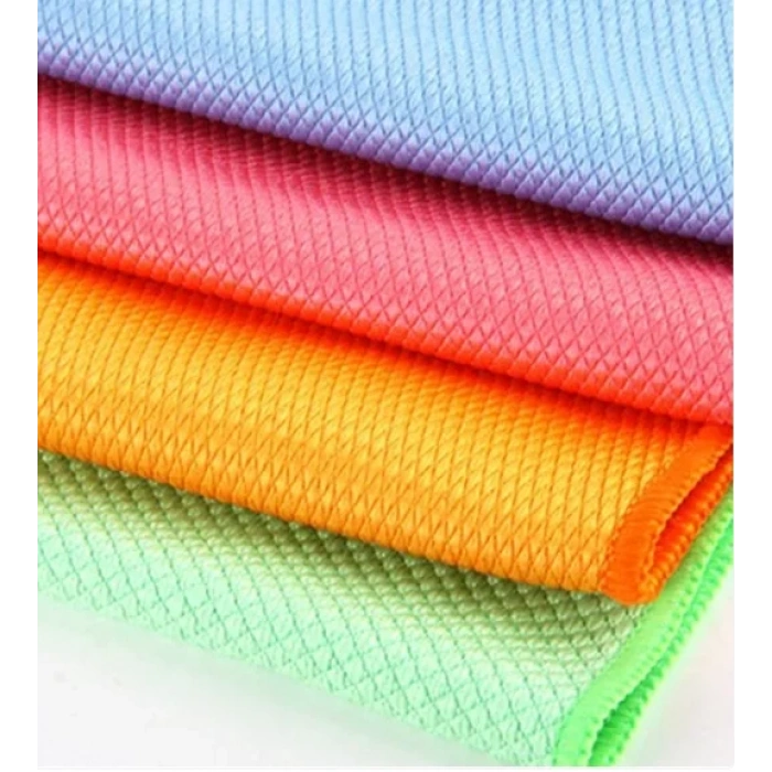 Mikrofiber Bez Baklava Desen 40x40 Cm ( 20 Adet )