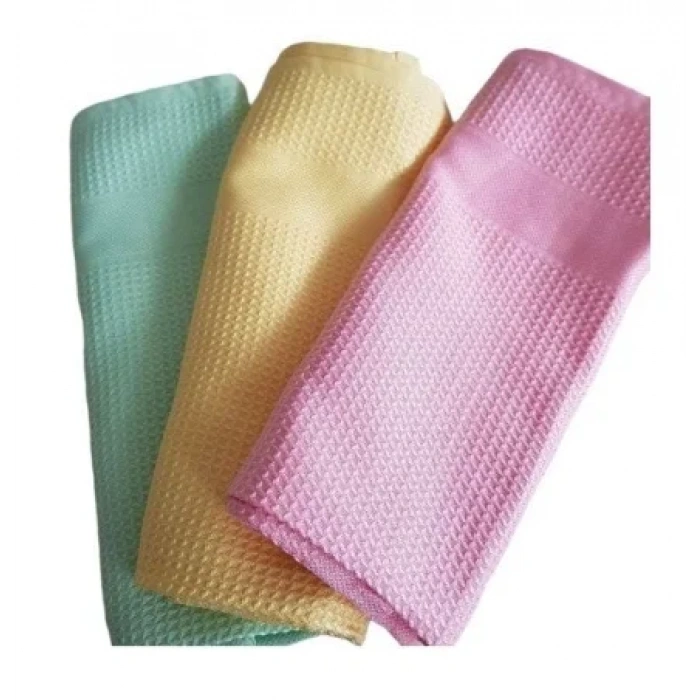 Mikrofiber Dekoratif Cam Temizleme Bezi 42x68 Cm ( 1 Adet )