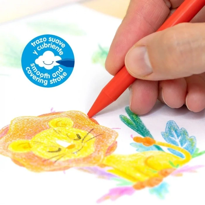 Mılan 022r12 Plastıpastel Mum Pastel Boya 12lı