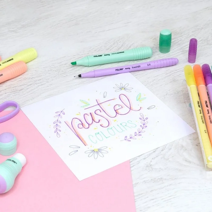 MILAN 06180414PS SWAY FINE RENKLİ TÜKENMEZ KALEM - 5ADET