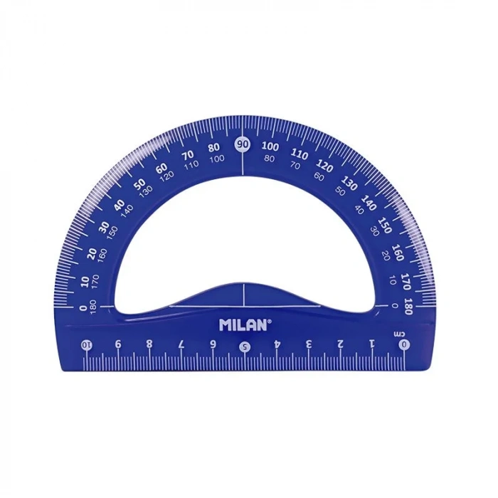 MILAN 359801 ACID MAVİ ESNEK CETVEL SETİ - 4LÜ