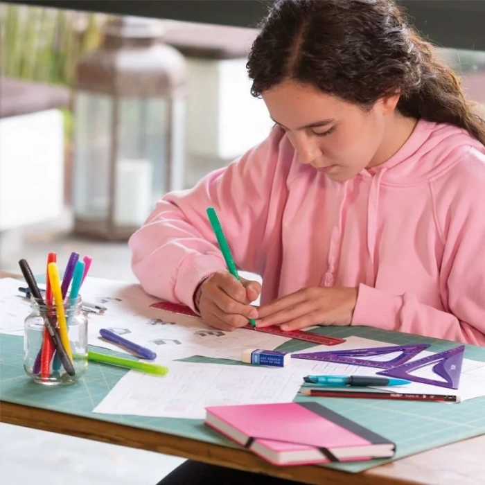 Mılan 359801p Acıd Pembe Esnek Cetvel Seti - 4lü