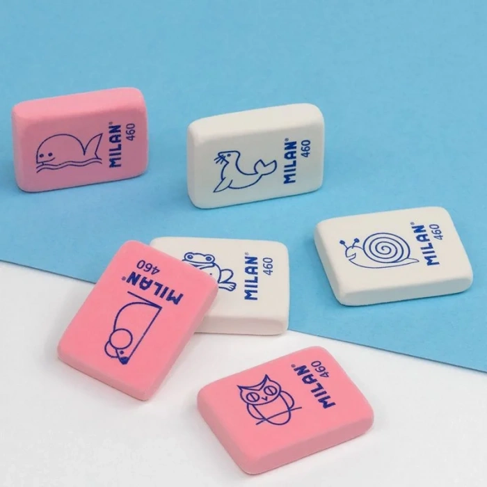 MILAN CNM460 ESNEK SENTETİK BASKILI SİLGİ - 60ADET