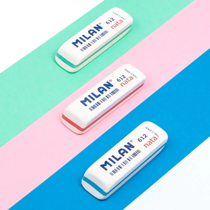 Mılan Cpm612 Nata® Yumuşak Plastik Silgi - 12adet