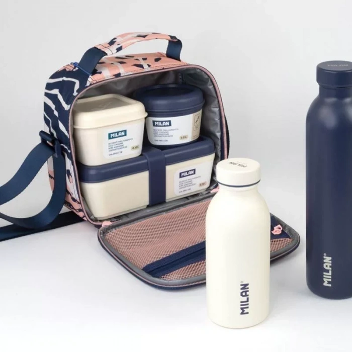 Milan Matara Paslanmaz Çelik İzotermal Şişe 354 Ml 1918 Serisi Beyaz