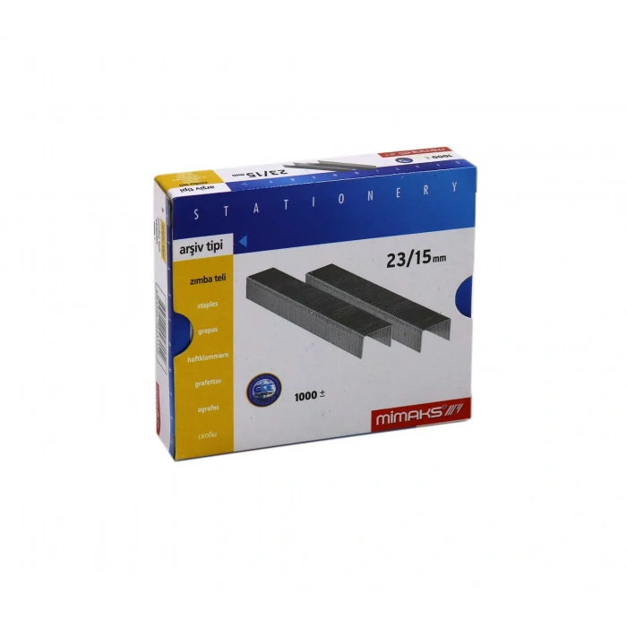 Mimaks 23/15 Zımba Teli 1000 Li