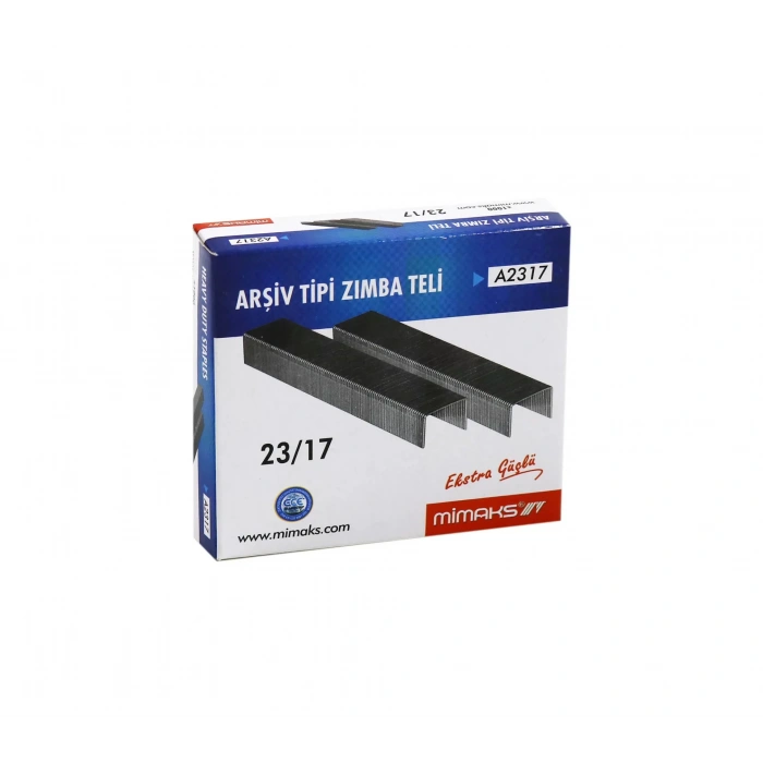 Mimaks 23/17 Zımba Teli 1000 Li