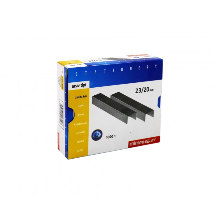 Mimaks 23/20 Zımba Teli 1000 Li