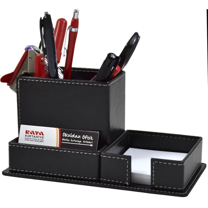 MİMAKS DK-119 3 BÖLME SUNİ DERİ MASA SETİ