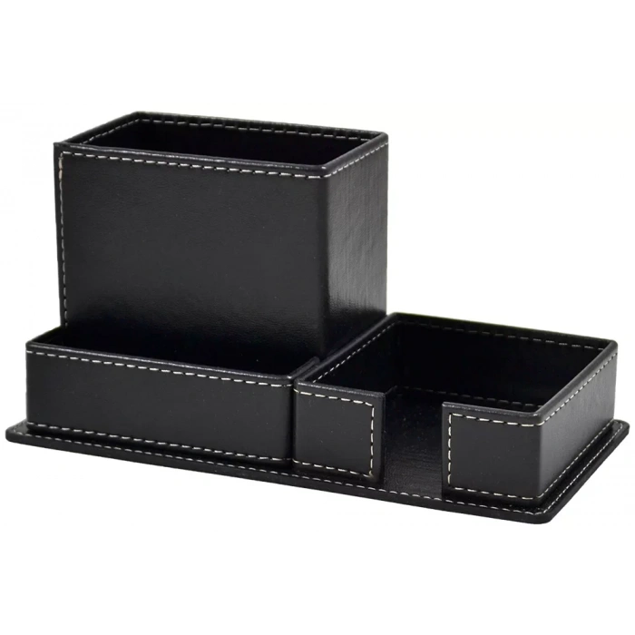 Mimaks Dk-119 3 Bölme Suni Deri Masa Seti