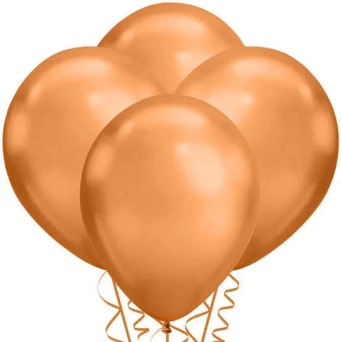 Mirror Krom Balon Bakır Renk 6 Adet