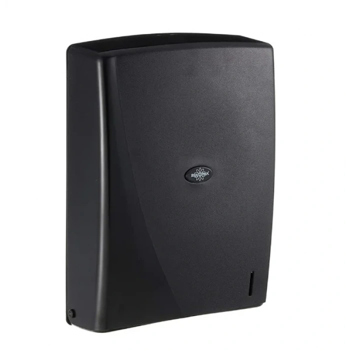 Modern Kağıt Z Havlu Aparatı Siyah 400lü ( 1 Adet )