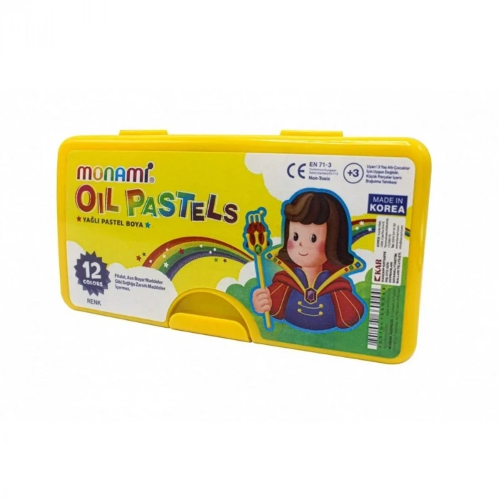 Monami Yağlı Pastel Boya 12 Renk