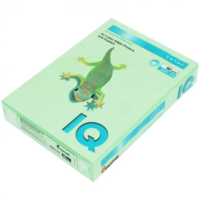 Mondi İQ Renkli Fotokopi Kağıdı A4 80gr Orta Yeşil 500lü