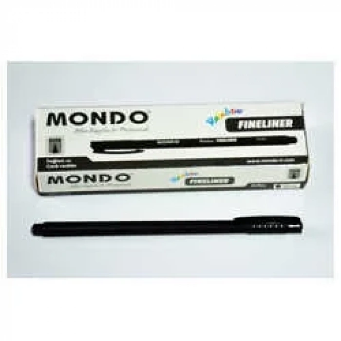 Mondo Keçeli Kalem Softliner Rainbow Siyah