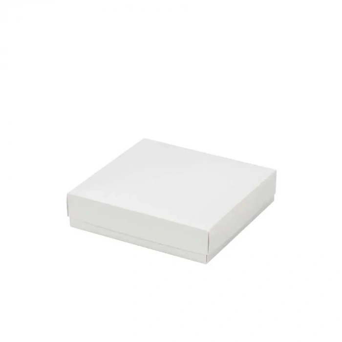 Montajsız Çikolata Kutusu (beyaz) 500 Gr - 25 Adet