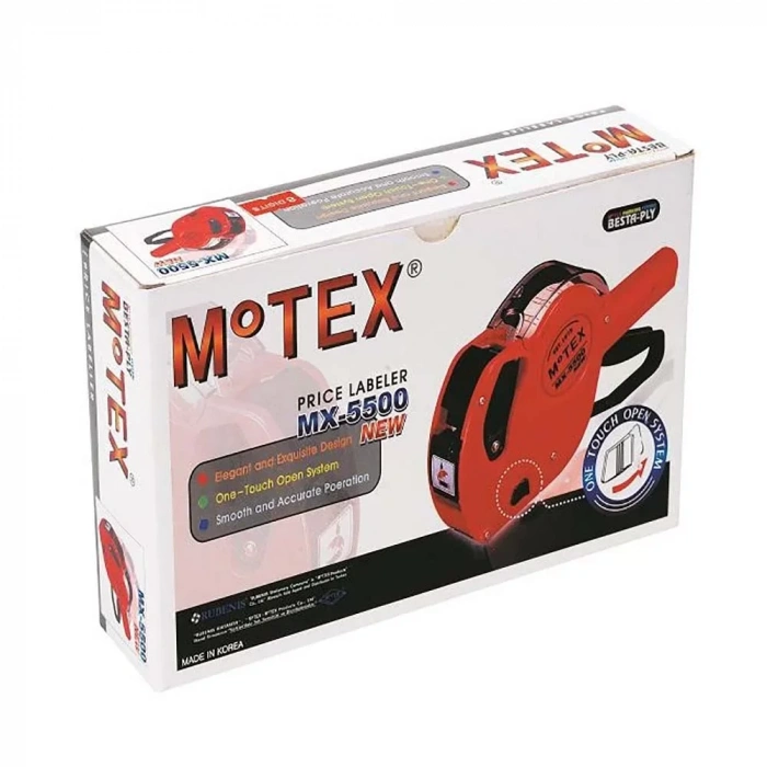 Motex 8 Hane Etiket Makinası Mx-5500