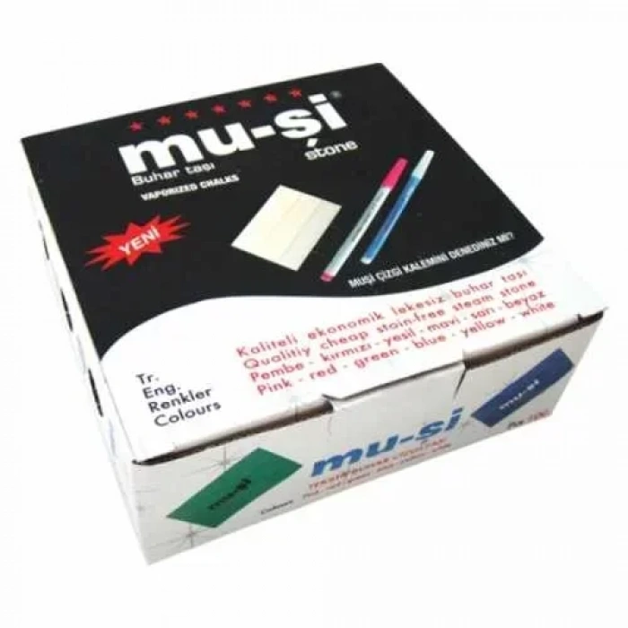 Mu-şi Buhar İle Uçan Çizgi Taşı (100 Lü Paket)
