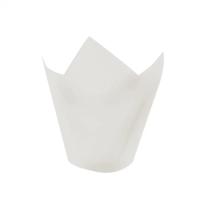 Muffin Cupcake Mini Kek Kalıbı Kapsülü (beyaz) Tulip - 200 Adet