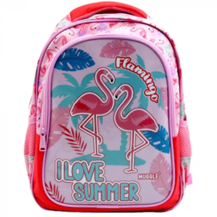 Muggle Okul Çantası Flamingo Rose Mu-7211