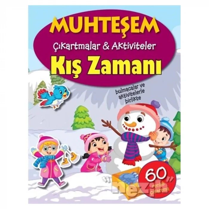 Muhteşem Çıkartmalar Aktiviteler - Kış Zamanı