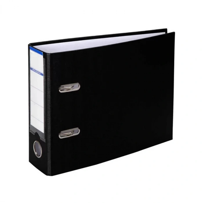 Multiofis Telgraf Geniş Siyah Klasör