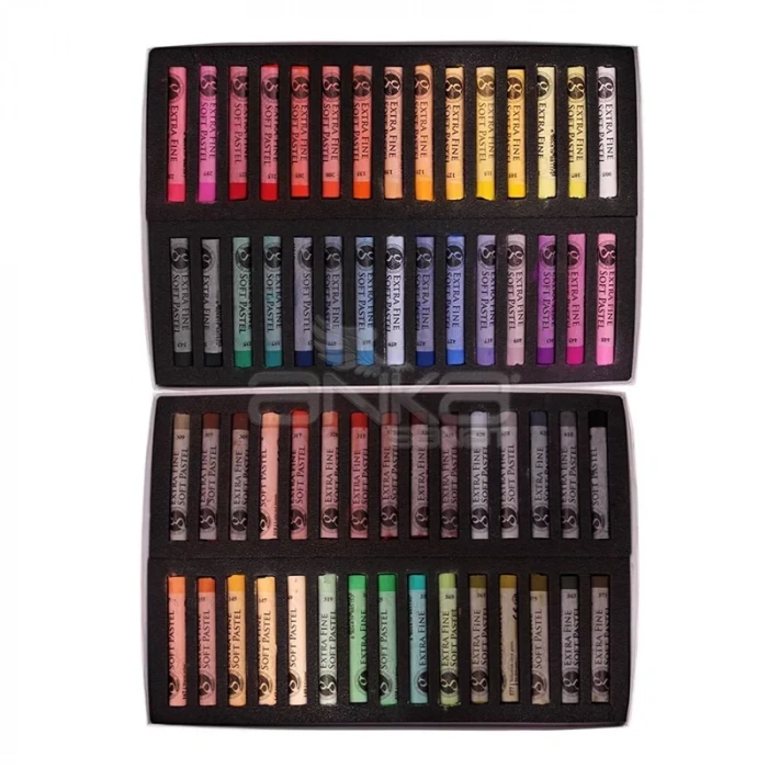 Mungyo Gallery Artist Yuvarlak Soft Toz Pastel Boya Seti 60lı Mpa