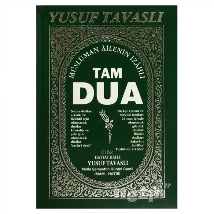 Müslüman Ailenin İzahlı Tam Dua Kitabı (b04)