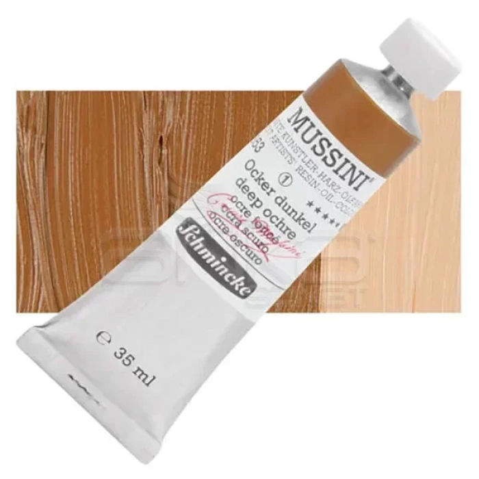 Mussini 35ml Yağlı Boya Seri:1 No:653 Deep Ochre