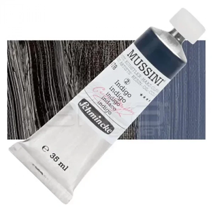 Mussini 35ml Yağlı Boya Seri:2 No:478 Indigo