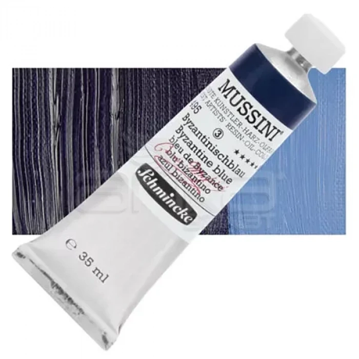 Mussini 35ml Yağlı Boya Seri:3 No:495 Byzantine Blue