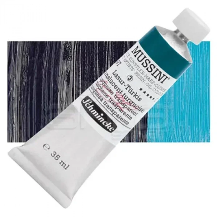 Mussini 35ml Yağlı Boya Seri:3 No:497 Translucent Turquoise