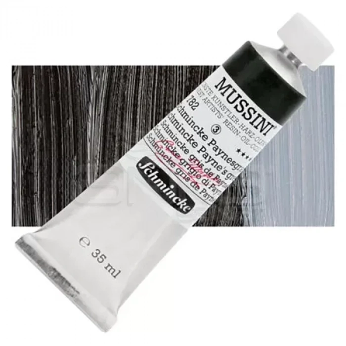 Mussini 35ml Yağlı Boya Seri:3 No:782 Schmincke Paynes Grey