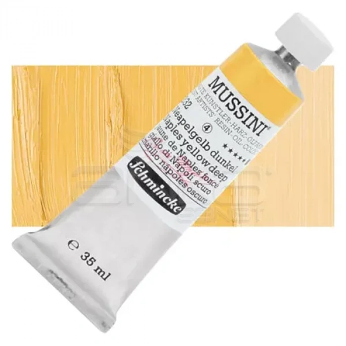 Mussini 35ml Yağlı Boya Seri:4 No:232 Naples Yellow Deep