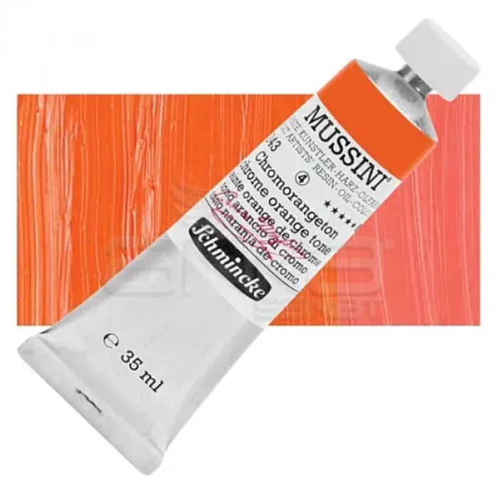 Mussini 35ml Yağlı Boya Seri:4 No:243 Chrome Orange Tone
