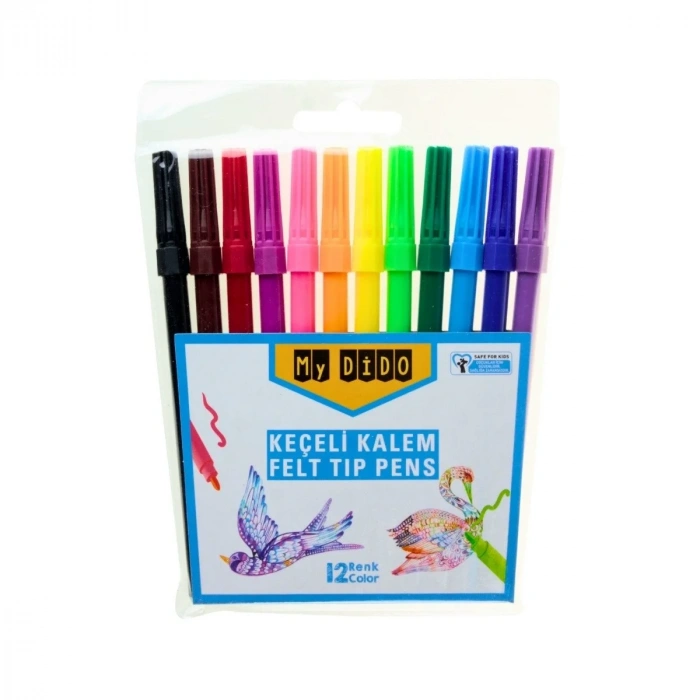 My Dido Keçeli Kalem 12 Renk
