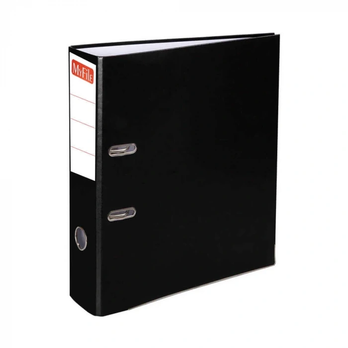 My File Geniş Plastik Klasör Siyah