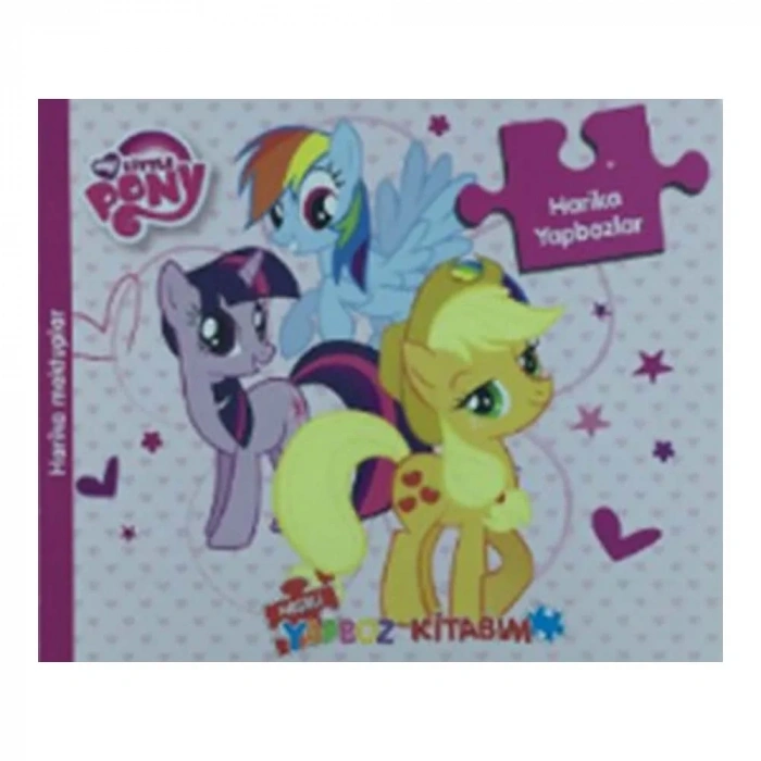 My Little Pony Neşeli Yapboz Kitabım 