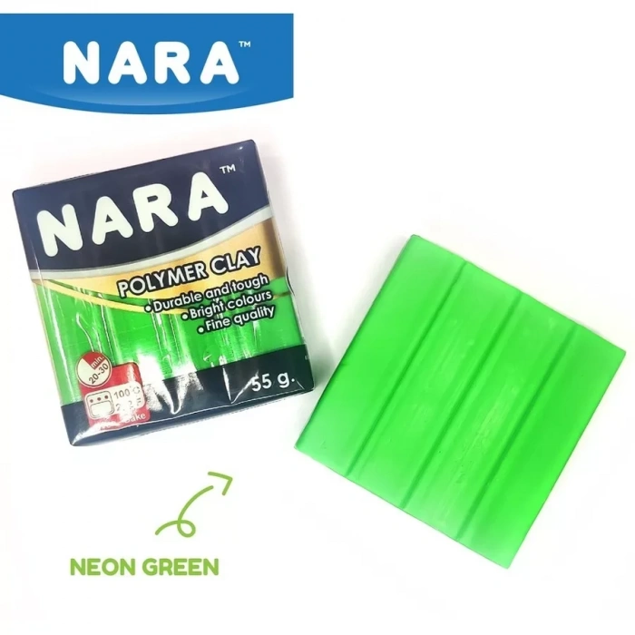 Nara Polimer Kil 55 Gram Pm53 Neon Green