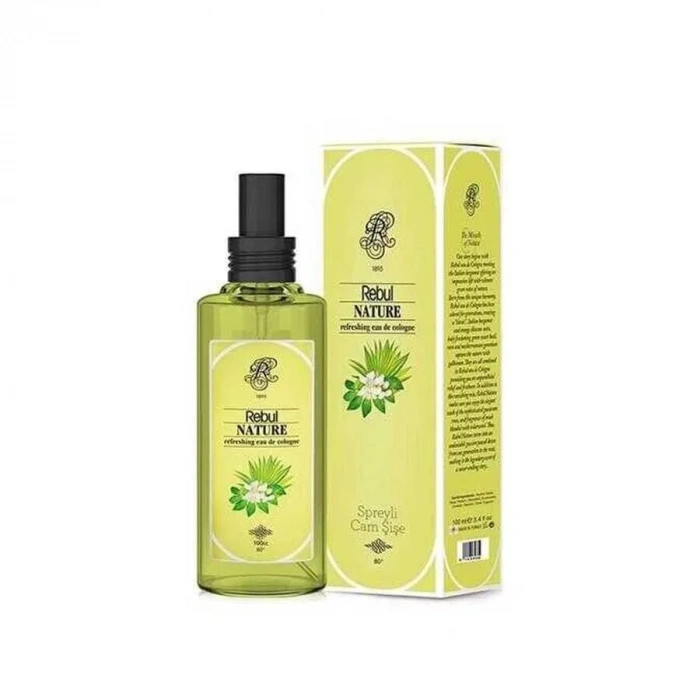 Nature (doğa) 100 Ml Cam Şişe Sprey Kolonya 80°