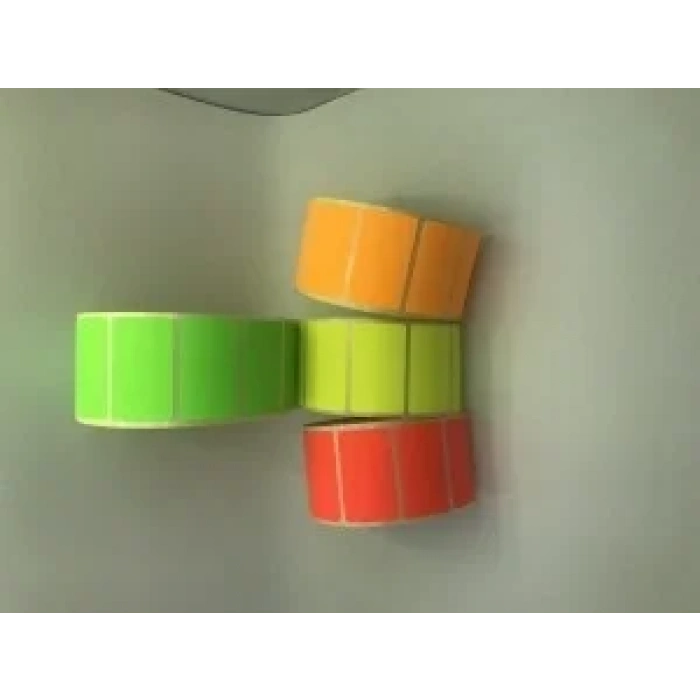 NEON ETİKET 30X50 1000 ADET