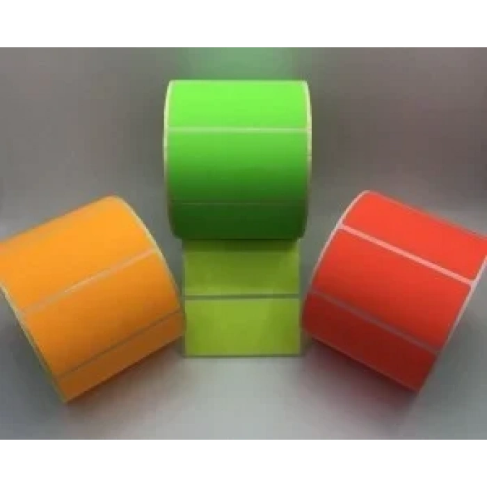 NEON ETİKET 40X80 750 ADET